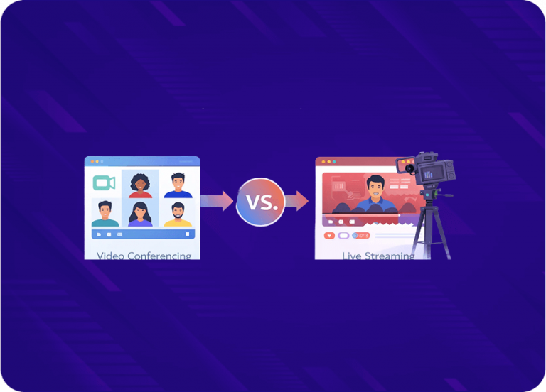 Video Conferencing vs. Live Streaming: Key Differences Explained
